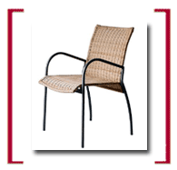 Poltroncina in vimini 